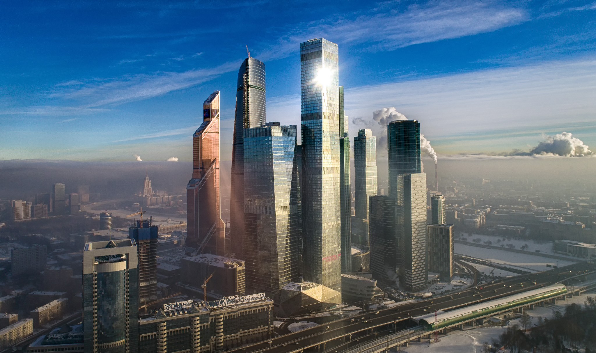 Москва башня око
